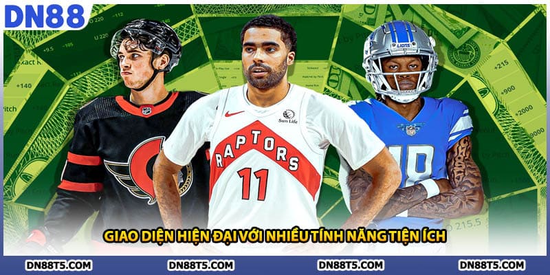Giao diện hiện đại với nhiều tính năng tiện ích